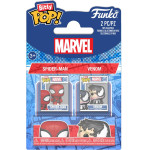Funko Bitty Pop! 2-Pack Marvel: Spider-Man - Spider-Man & Venom Vinyl Figures