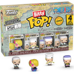Funko Bitty Pop! 4-Pack: One Piece - Sanji, Zeff, Krieg, Bitty Pop! Chase Vinyl Figures