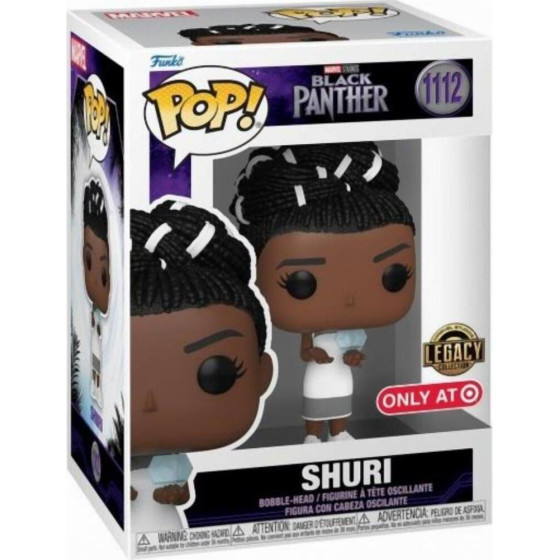 Funko Pop! Marvel: Black Panther Legacy Collection S1 - Shuri (Special Edition) #1112 Bobble-Head Vinyl Figure