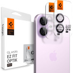 Spigen Camera Cover Optik Pro GLAS.Tr ''Ez FIT'' Camera Protector 2-Pack Iphone 16 / 16 Plus / 17 Purple - (AGL10127)