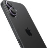 Spigen Camera Cover Optik Pro GLAS.Tr ''Ez FIT'' Camera Protector 2-Pack Iphone 16 / 16 Plus / 17 Purple - (AGL10127)