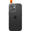 Spigen Camera Cover Optik Pro GLAS.Tr ''Ez FIT'' Camera Protector 2-Pack Iphone 16 / 16 Plus / 17 Silver - (AGL10126)