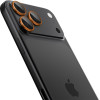 Spigen Camera Cover Optik Pro GLAS.Tr ''Ez FIT'' Camera Protector 2-Pack Iphone 16 Pro / Max / 17 Pro / Max Orange - (AGL10123)