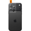 Spigen Camera Cover Optik Pro GLAS.Tr ''Ez FIT'' Camera Protector 2-Pack Iphone 16 Pro / Max / 17 Pro / Max Silver - (AGL10124)