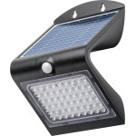 Goobay Led Solar Wall Light With Motion Sensor, 4 W, Black - (77429)