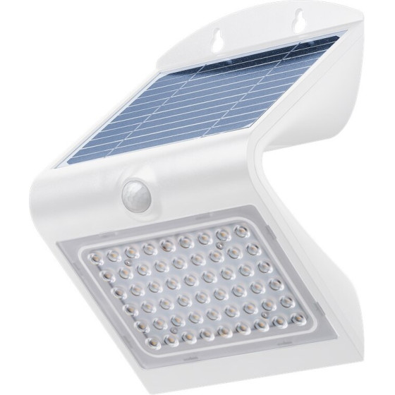 Goobay Led Solar Wall Light With Motion Sensor, 4 W, White - (77441)