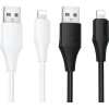 Silicone Cable Usb A To Lightning Hoco 27W 1 m X124 white