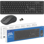 SAVIO KB-03 Keyboard Mouse Included Home/Office Usb Qwerty Us English Black - (SAVKB-03)