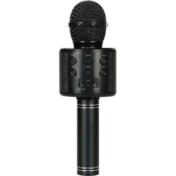 MajesticLine Karaoke Microphone black