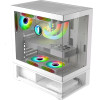 1stPlayer Case ATX - MIKU Mi7-A White - Reversed fans included - (Mi7-A-WH-2F1R-W-1F1-W)
