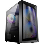 1stPlayer Case mATX - BS-2 - 3 fans included - (BS-2-3F1-BK)