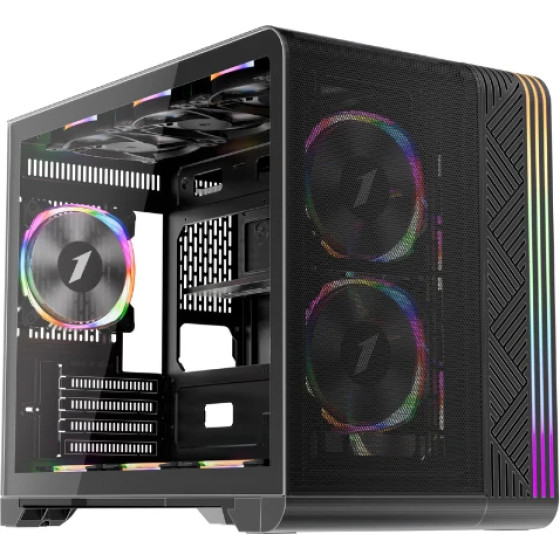1stPlayer Case mATX - Mesh, A-RGB - (VT6-BK)