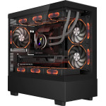 1stPlayer Case mATX - MIKU Mi5 Black - (Mi5-BK)