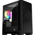 1stPlayer Case mATX - TRILOBITE T5 Black - (T5-4F1-BK)
