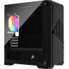 1stPlayer Case mATX - TRILOBITE T5 Black - (T5-4F1-BK)