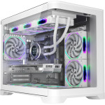 1stPlayer Case mATX - UV6 White - (UV6-WH)