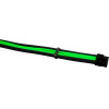 1stPlayer Custom Modding Cable Kit Black/Green - ATX24P, EPS, PCI-e - (BGE-001)