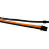 1stPlayer Custom Modding Cable Kit Black/Orange - ATX24P, EPS, PCI-e - (BOR-001)