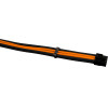 1stPlayer Custom Modding Cable Kit Black/Orange - ATX24P, EPS, PCI-e - (BOR-001)