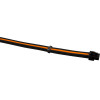 1stPlayer Custom Modding Cable Kit Black/Orange - ATX24P, EPS, PCI-e - (BOR-001)