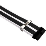 1stPlayer Custom Modding Cable Kit Black/White - ATX24P, EPS, PCI-e - (BKW-001)