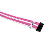 1stPlayer Custom Modding Cable Kit Pink/White - ATX24P, EPS, PCI-e - (PKW-001)