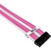 1stPlayer Custom Modding Cable Kit Pink/White - ATX24P, EPS, PCI-e - (PKW-001)