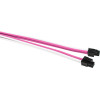1stPlayer Custom Modding Cable Kit Pink/White - ATX24P, EPS, PCI-e - (PKW-001)