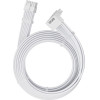 1stPlayer Custom Sleeved Modding Cable White - PCIe 5.0 12VHPWR M/M - (FM2-B-WH)