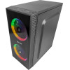 1stPlayer Gaming Case mATX - X1 RGB - 3 Fans included - (X1-3F1)