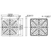 Evercool Fan Filter Plastic - 120mm - (FGF-120/P)