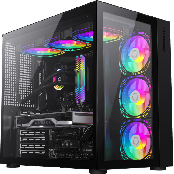 Gamemax Case ATX - Infinity Black - (GM-14100901711)
