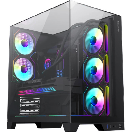 Gamemax Case ATX - Infinity Plus Black - (GM-14100902730)