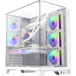 Gamemax Case ATX - Infinity Plus White - (GM-14100902729)