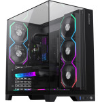 Gamemax Case ATX - Infinity Pro Black - 5 x 120 mm Addressable RGB fans - (GM-14100903090)