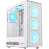 Gamemax Case ATX - Storm 2 AW - 6 x 120 mm Addressable RGB fans - (GM-12380300006)