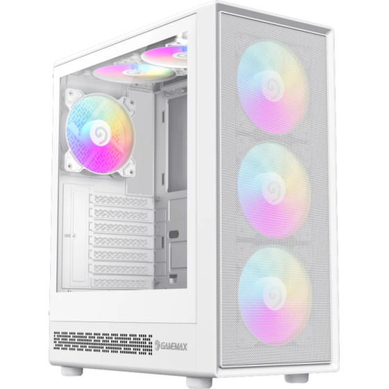 Gamemax Case ATX - Storm 2 AW - 6 x 120 mm Addressable RGB fans - (GM-12380300006)