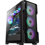 Gamemax Case EATX - SIEGE Black - Addressable RGB - (GM-14100901687)