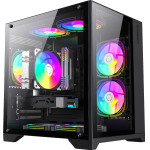 Gamemax Case mATX - Infinity Mini Black - (GM-14100902041)