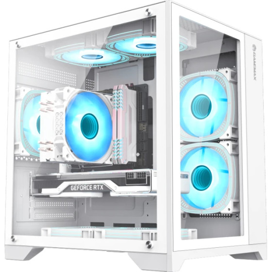 Gamemax Case mATX - Infinity Mini White - (GM-14100902042)