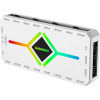 Gamemax Fan Hub - V4.0 PWM ARGB Hub + Controller White - (GM-14050101445)
