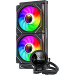 Gamemax Water Cooling IceBurg 240 Digital Black - Addressable RGB - (GM-ICEBURG-240-DIGITAL-BK)