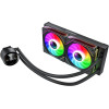 Gamemax Water Cooling IceBurg 240 Digital Black - Addressable RGB - (GM-ICEBURG-240-DIGITAL-BK)