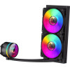 Gamemax Water Cooling IceBurg 240 Infinity Black - Infinity Mirror, Addressable RGB - (GM-14100901703)
