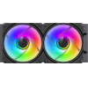 Gamemax Water Cooling IceBurg 240 Infinity Black - Infinity Mirror, Addressable RGB - (GM-14100901703)