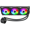 Gamemax Water Cooling IceBurg 360 Digital Black - Addressable RGB - (GM-ICEBURG-360-DIGITAL-BK)