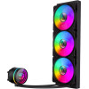 Gamemax Water Cooling IceBurg 360 Infinity Black - Infinity Mirror, Addressable RGB - (GM-14100901705)
