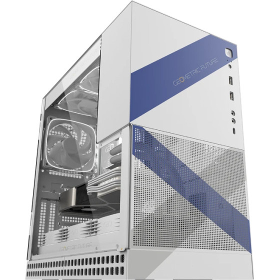 Geometric Future Case EATX - Model 4 Lancelot White - (1AM4LCWT00100)