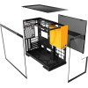 Geometric Future Case EATX - Model 5 Black/Yellow - (1AM5WKBY00100)