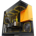 Geometric Future Case EATX - Model 5 Black/Yellow - 5 x 140 mm aRGB fans included - (GEO-M5F-BY)